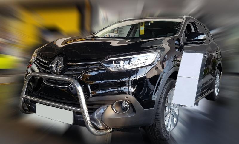 Купить Кенгурятник (нерж) для Renault Kadjar 2015-2022 гг