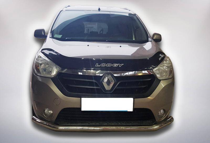 Купить Передняя защита ST008 (нерж) для Dacia Lodgy 2012-2022 гг