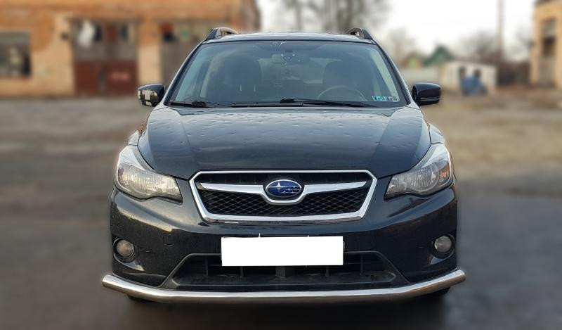 Купить Передняя защита ST008 (нерж) для Subaru XV 2011-2017 гг