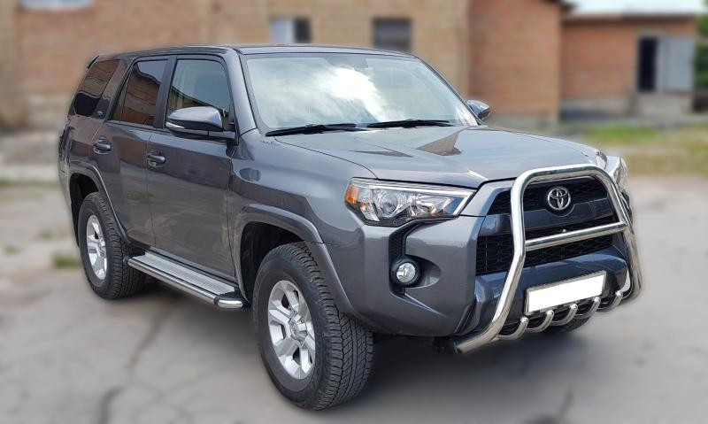 Купить Кенгурятник F1-50 (2014-2024, нерж) для Toyota 4Runner