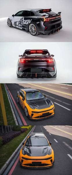 Купити Комплект обвісів SRS-Style (для 2024-2025, Карбон) для Zeekr 001 2021- рр