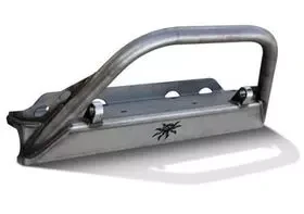 Купить Передний стальной бампер под лебедку POISON SPYDER - Jeep Wrangler TJ psc14-16-020-db