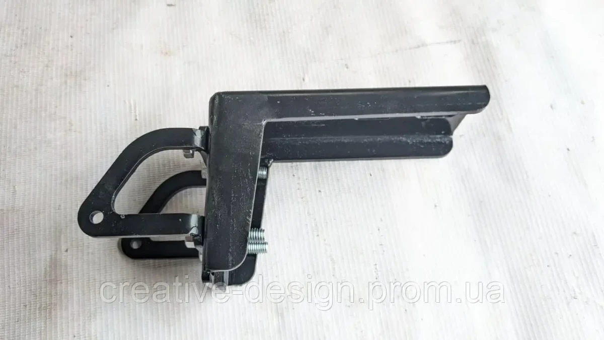 Купить Усиленный кронштейн багажника экспедиционного на штатные рейлинги Toyota Land Cruiser Prado 90