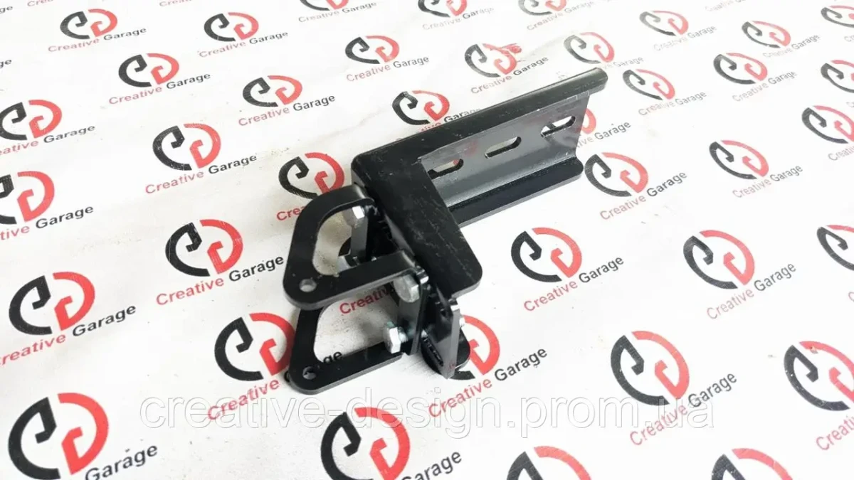 Купить Усиленный кронштейн багажника экспедиционного на штатные рейлинги Toyota Land Cruiser Prado 90