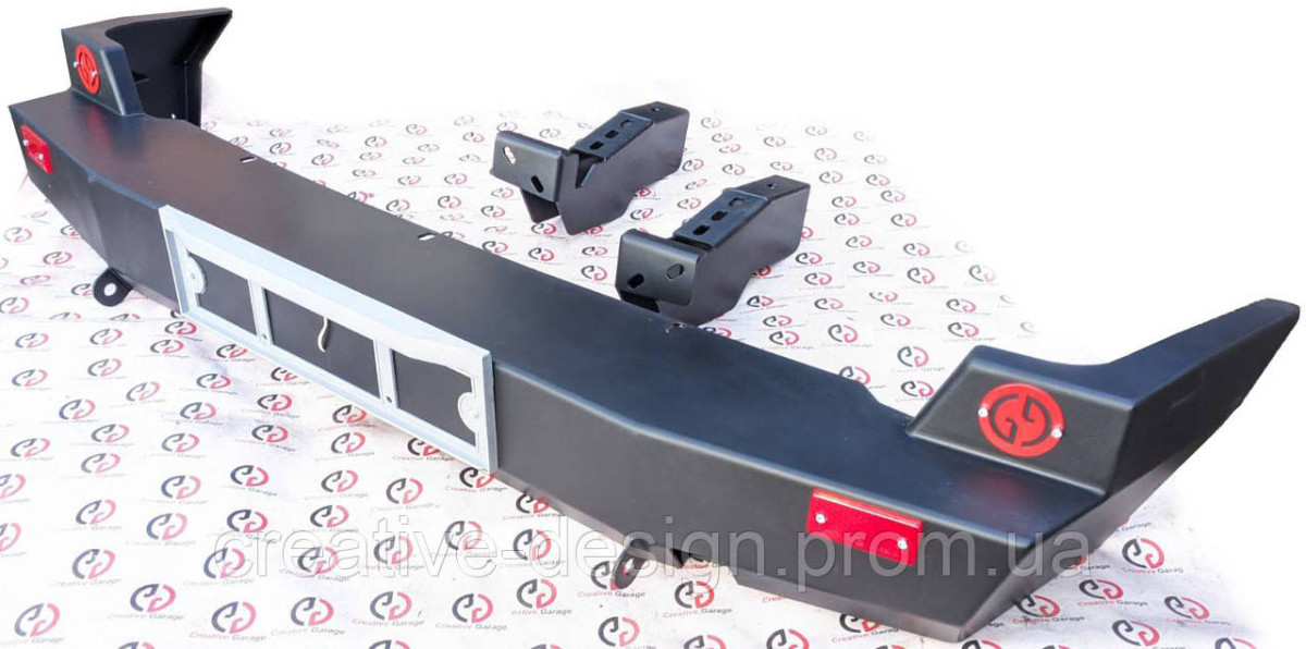 Купить Бампер CG силовой задний для Chevrolet Niva ВАЗ 2123