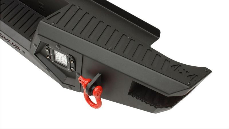 Купити Посилений задній бампер Dakar V2 для Nissan Navara 2006-2015 рр