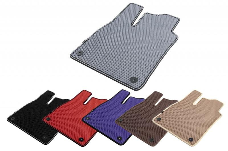 Купить Резиновые коврики Carsuit (3 ряда, 2006-2010, 7-местный, серый) для Volkswagen Touran