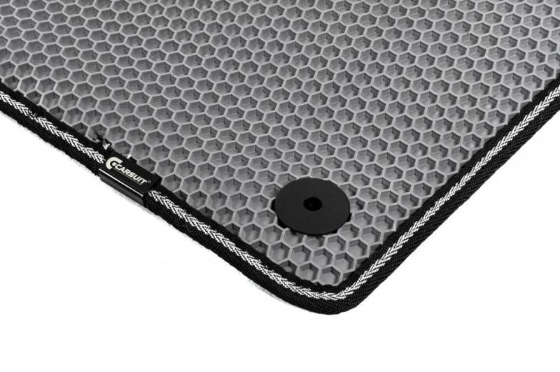 Купить Резиновые Коврики Carsuit (Серый) 3 Ряда для Volkswagen ID.6 2021- гг