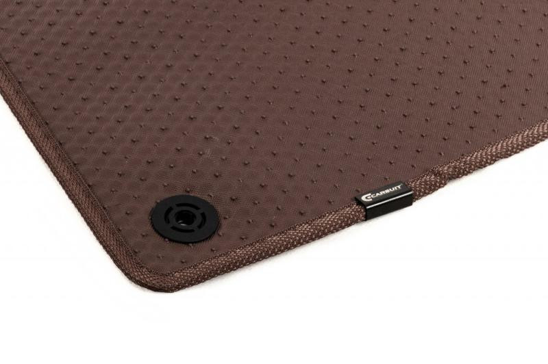 Купить Резиновые Коврики Carsuit (Коричневые) для Nissan NV400 2010-2024 гг