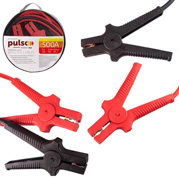 Купить Прикурювач PULSO 500А (до -45С) 3,5м в чохлі