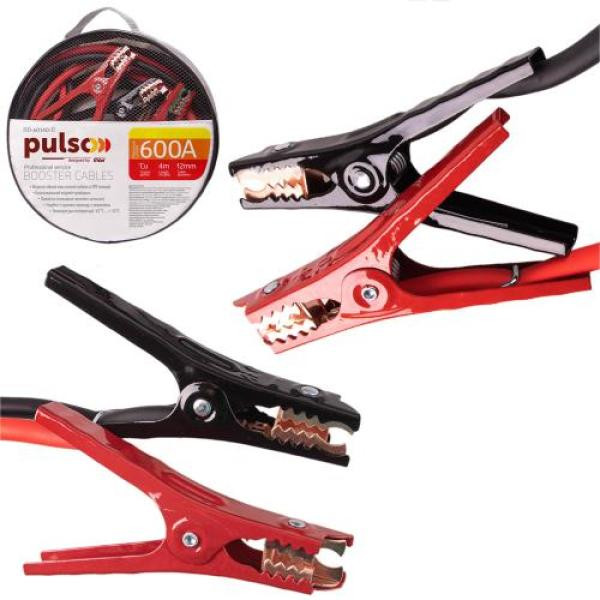 Купить Прикурювач PULSO 600А (до -45С) 4,0м в чохлі