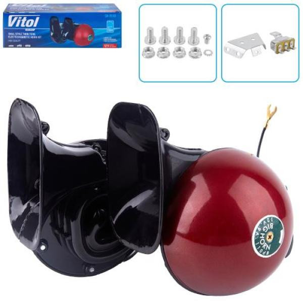 Купити Сигнал електромагнітний VITOL, CA-2010, 12В/D=115мм