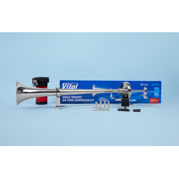 Купити Сигнал пневматичний VITOL/CA-1340/1 дудка метал/12B/420мм