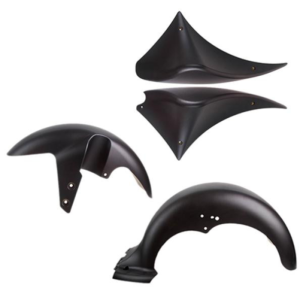 Купить Комплект крил і накладок бака для електроскутера Chopper r804-m1 Black