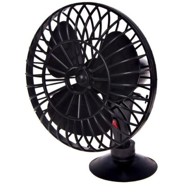 Купити Вентилятор 5" ВН.12.531/HF-331 (HF-333) на присоску 12 В (з фіксатором положення)