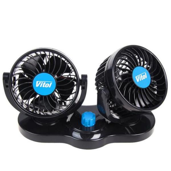 Купить Вентилятор HX-T303-1 4" 12V 6.5W подвійний дві швидкості