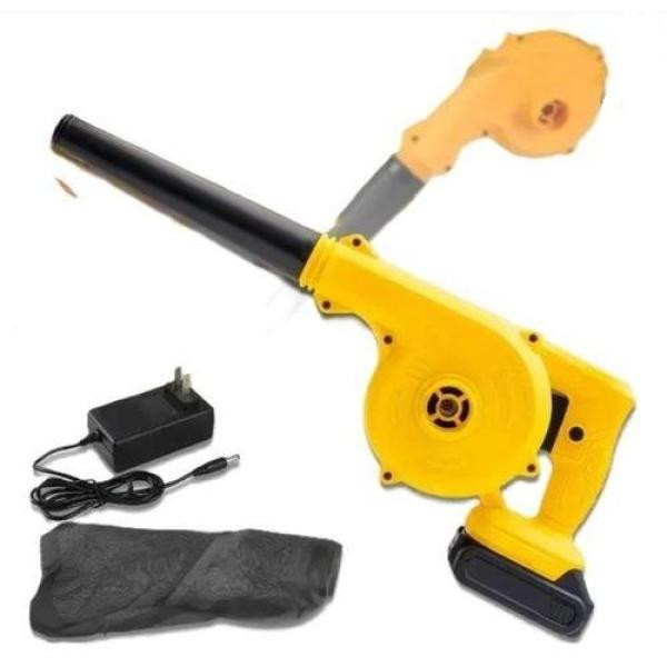 Купити Турбовентилятор-пилосос 2в1 жовтий акумуляторний 24V/1300мАч