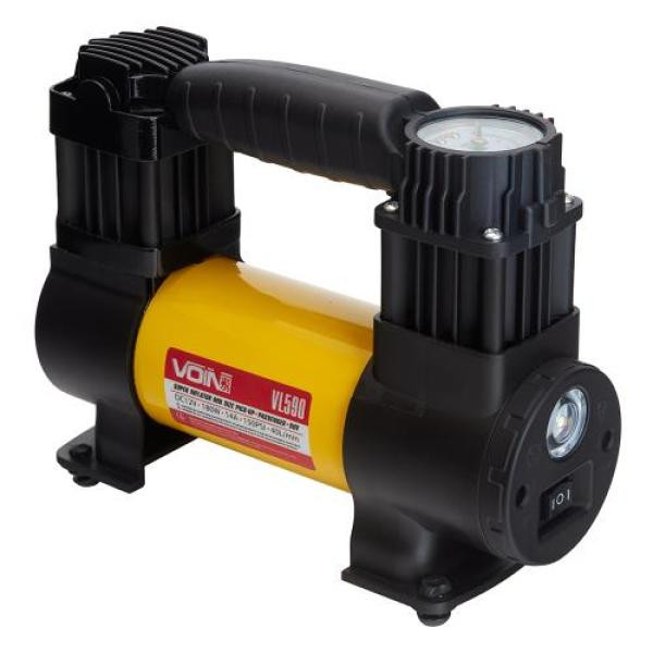 Купить Компресор автомобільний "VOIN" VL-590 150psi/15Amp/40л/прикур./ліхтар
