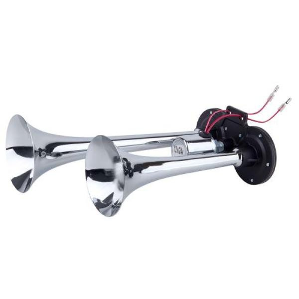 Купити Сигнал пневматичний VITOL/CA-2238/CIKADA 2 дудки, метал 12В/24В