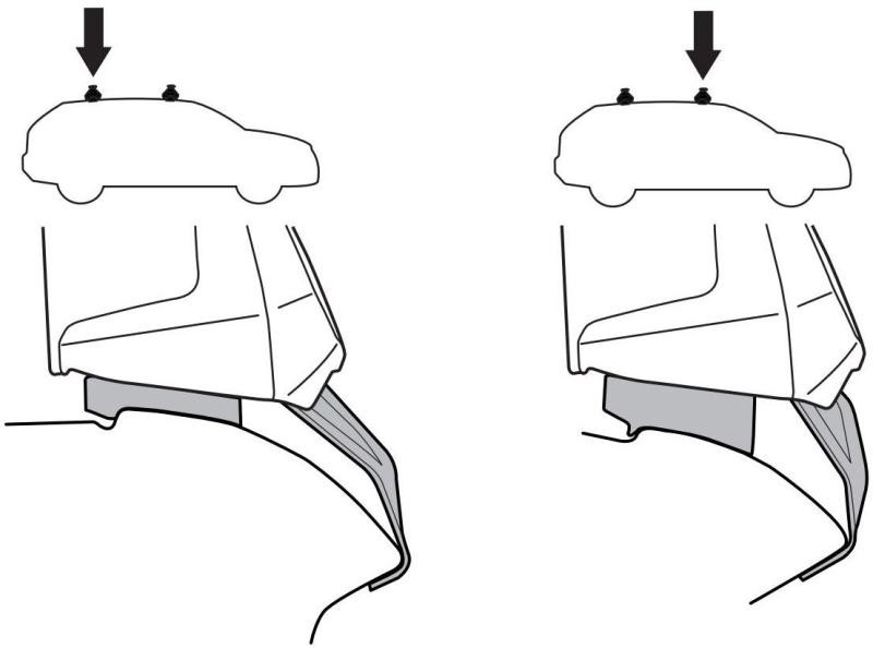 Купить Монтажный комплект Thule 145446 для Kia EV4 (mkI)(седан) 2025→ (TH 145446)