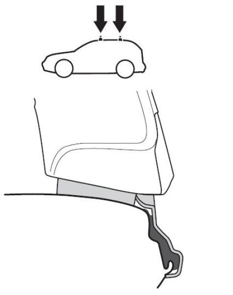 Купить Монтажный комплект Thule 1101 для Jeep Grand Cherokee (mkI)(ZJ) 1993-1998 (TH 141101)