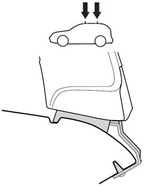 Купить Монтажный комплект Thule 1212 для Audi A4/S4/RS4 (mkII-mkIII)(B6; B7)(sedan) 2001-2008; Seat Exeo (mkI)(sedan) 2009-2014 (TH 141212)