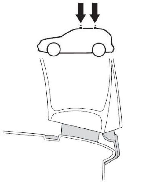 Купити Монтажный комплект Thule 1215 для Hyundai Santa Fe (mkI) 2000-2006 (TH 141215)