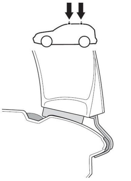 Купить Монтажный комплект Thule 1240 для Kia Optima (mkI) / Magentis (mkI) 2000-2006 (TH 141240)