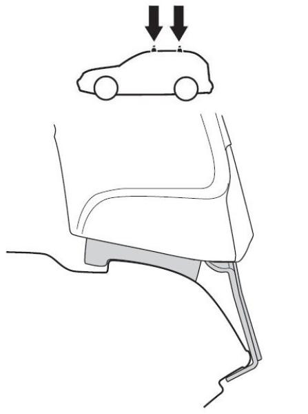 Купить Монтажный комплект Thule 1243 для Honda Civic (mkVII)(sedan) 2000-2005 (TH 141243)