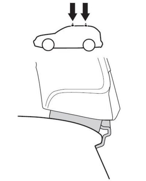 Купить Монтажный комплект Thule 1311 для Renault Laguna (mkII) 2000-2008 (TH 141311)