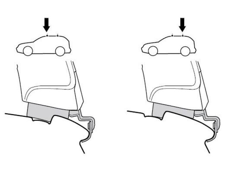 Buy Mounting kit thule 1427 for Toyota Yaris (MKII) (5-DV) 2005-2011 / Belta (MKII) (Sedan) 2006-2011 (Th 141427)
