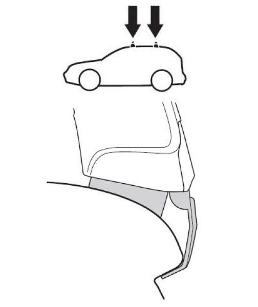 Купити Монтажный комплект Thule 1510 для Honda Pilot (mkI-mkII) 2002-2015; Ridgeline (mkI) 2006-2016 (TH 141510)