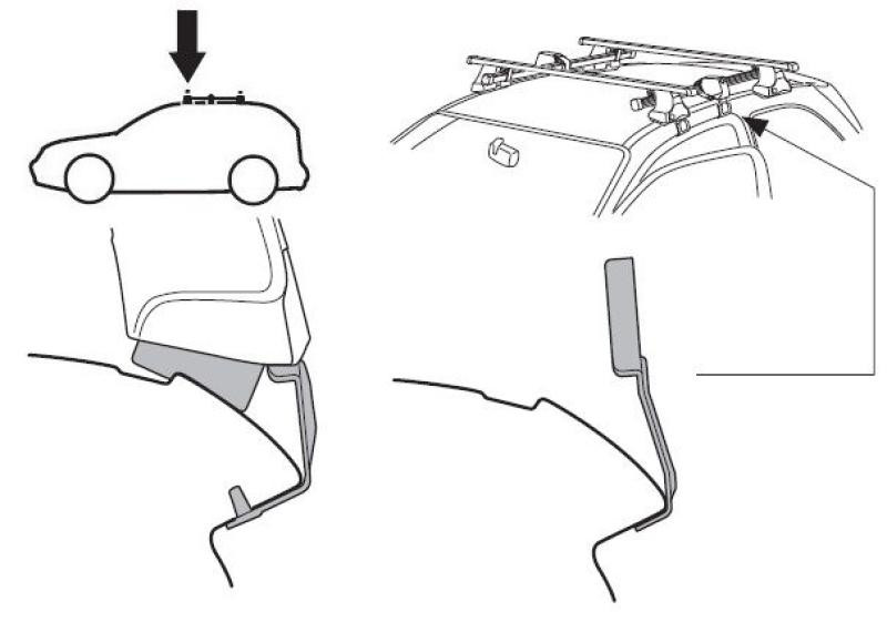 Buy Mounting kit Thule 1615 for Audi A1/S1 (MKI) (3 Door) 2010-2018 (Th 141615)