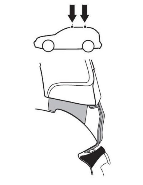 Купить Монтажный комплект Thule 1625 для Audi A7/S7/RS7 (mkI) 2010-2018 (TH 141625)