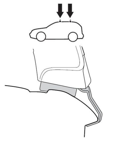 Buy Mounting kit Thule 1630 for Toyota Corolla (E120) (Sedan) 2000-2008 (Th 141630)