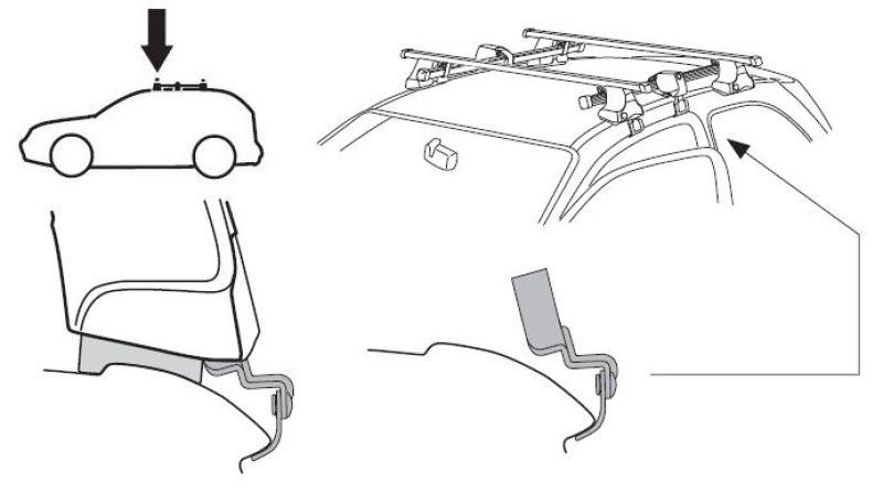 Купити Монтажный комплект Thule 1677 для Toyota Yaris (mkII-mkIII)(3-дв) 2005-2020 (TH 141677)
