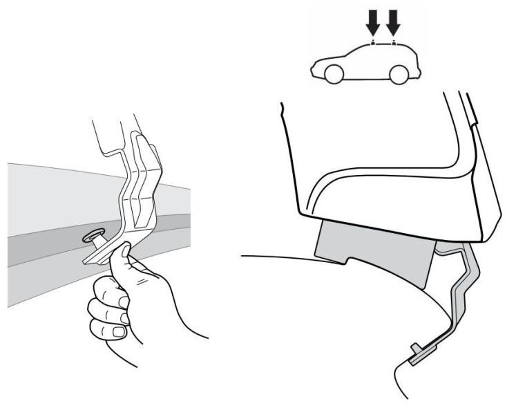 Купити Монтажный комплект Thule 1866 для Opel Insignia (mkII)(liftback) 2017→ (TH 141866)