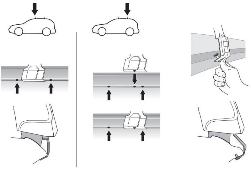 Купить Монтажный комплект Thule 1872 для Volkswagen T-Roc (mkI) 2017→ (TH 141872)