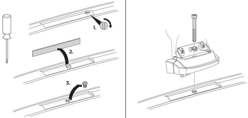 Купить Монтажный комплект Thule 3030 для Ford S-Max (mkI)(no glass roof) 2006-2014 (TH 183030)