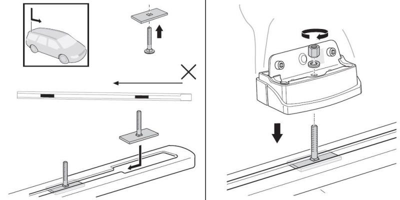 Купити Монтажный комплект Thule 3033 для Ford Focus (mkII)(универсал) 2004-2008; Ford Galaxy (mkII) 2006-2010 (TH 183033)