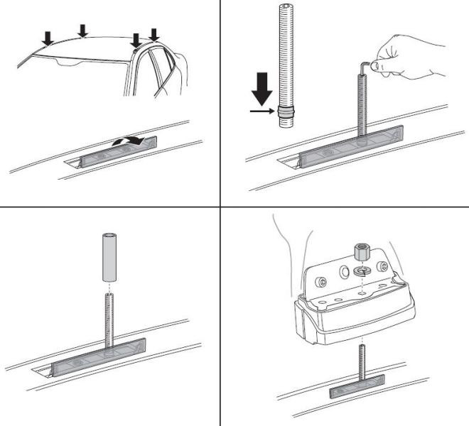 Купити Монтажный комплект Thule 3082 для Subaru Forester (mkIV) 2012-2018 / Legacy (mkV)(универсал) 2009-2014 (TH 183082)