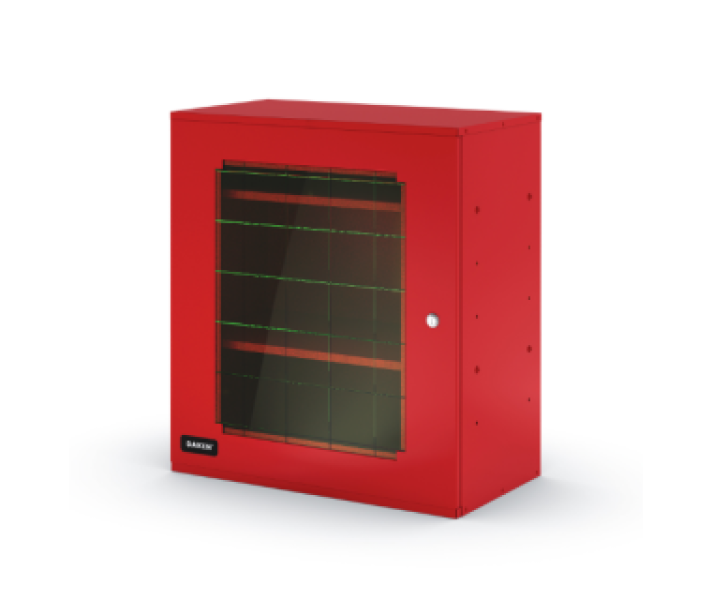 Купить Сталева шафа для засобів індивідуального захисту Daken Порошкова фарба Італія (8A9103)