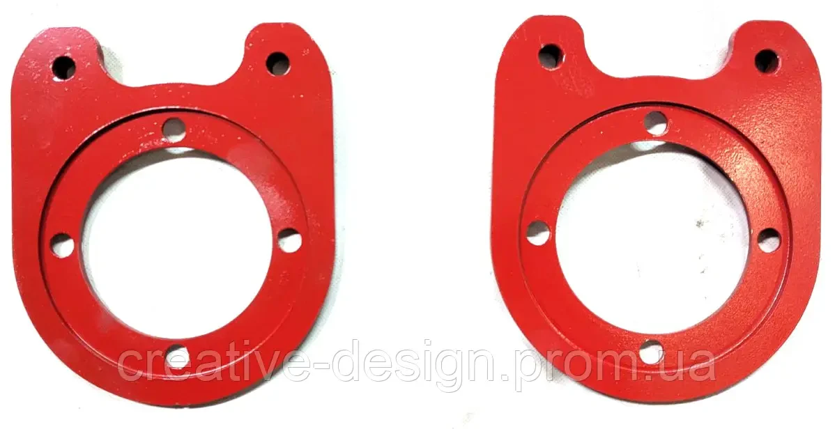 Купить Планшайбы для установки задних дисковых тормозов Нива, Lada 4x4, Шеви-Нива Шевроле под суппорт Lucas от WV Golf 4