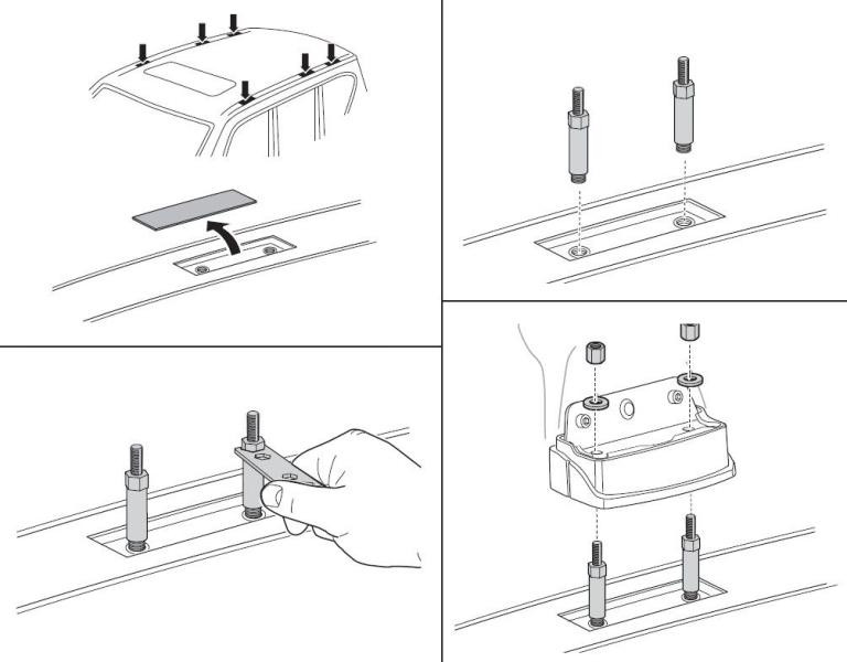 Купити Монтажный комплект Thule 3106 для Nissan Patrol (Y62) 2010→ (TH 183106)