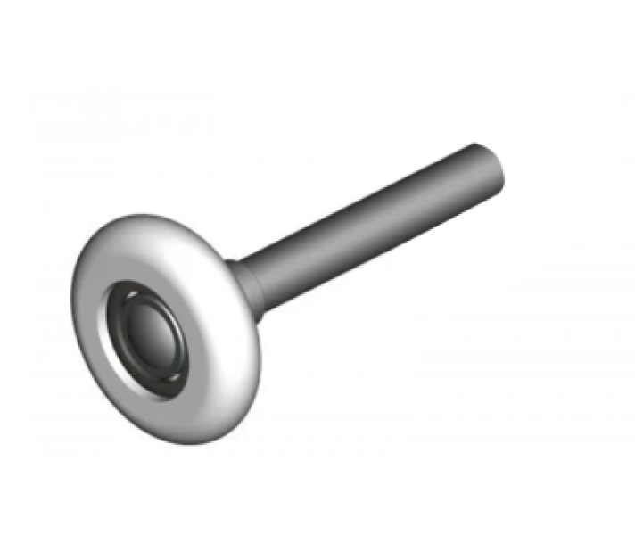 Купити Ролик для секційних підйомних гаражних та автомобільних ролет Ø46x11x105 Цинк Польща (1804324699)