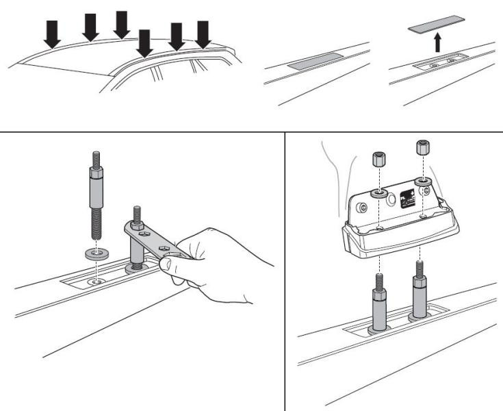 Купити Монтажный комплект Thule 3105 для Great Wall Haval H5 (mkI) 2011-2020 (TH 183105)