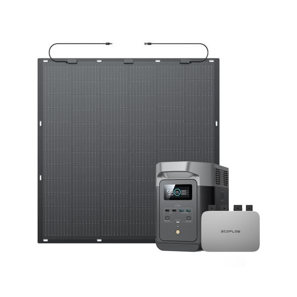 Купить Комплект гибких солнечных панелей EcoFlow 2x200 Вт.