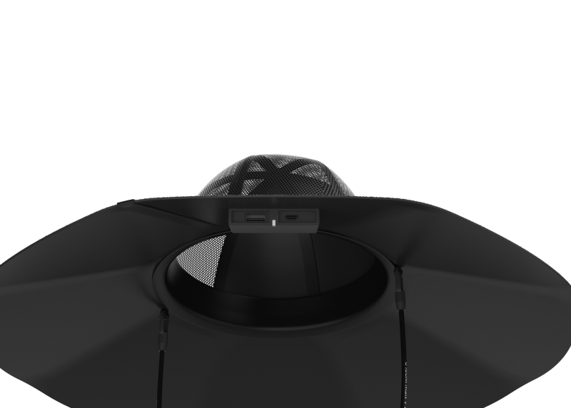 Купить Солнечная шляпа EcoFlow Solar Hat 12 Вт - Черная