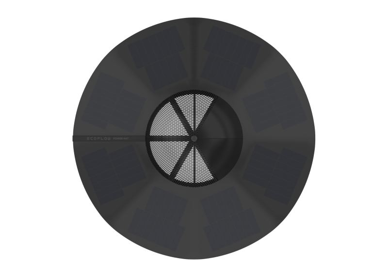 Купить Солнечная шляпа EcoFlow Solar Hat 12 Вт - Черная