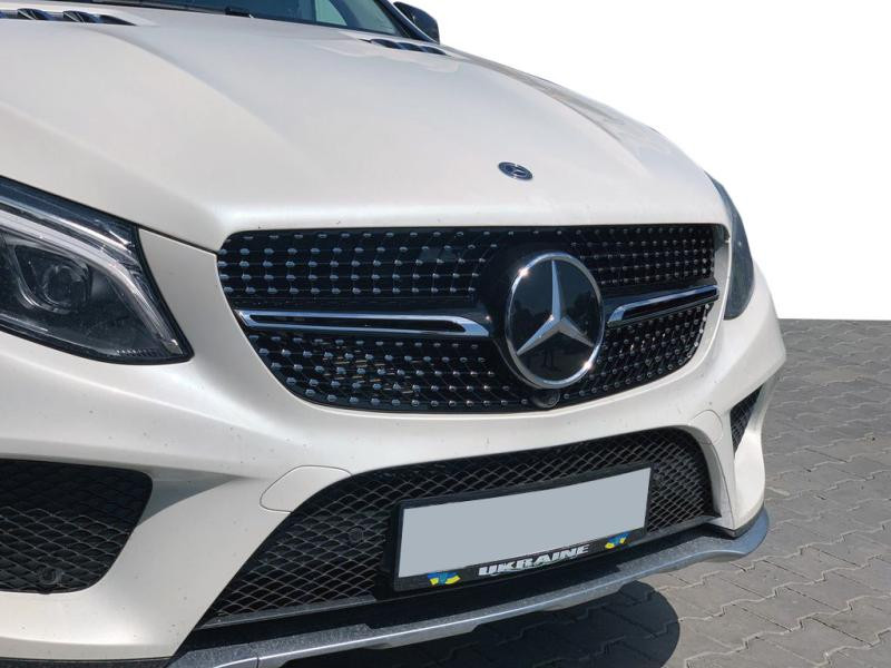 Купити Тюнінг решітка радіатора (Diamond Black) Без камери для Mercedes GLE coupe C292 2015-2019 рр